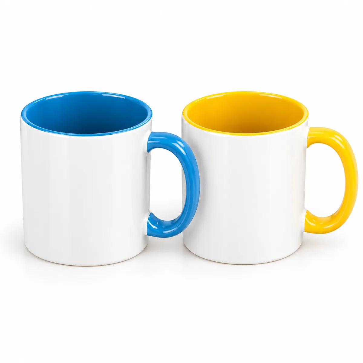 Dual-Tone Inner Colour Ceramic Mug